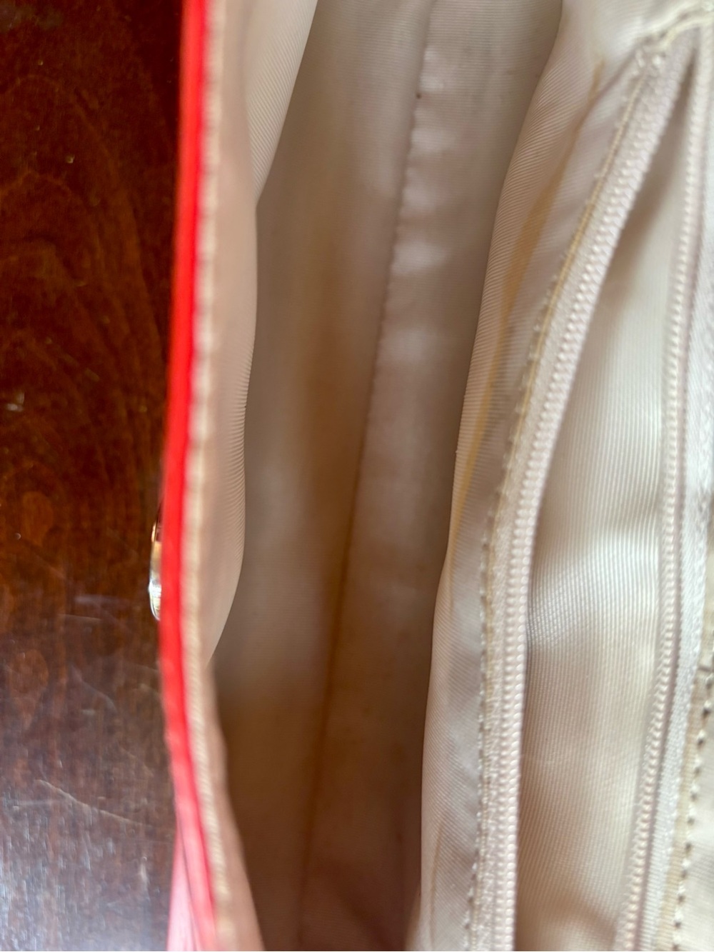 Guess Red Patent Shoulder Clutch - Picture 6 of 10
